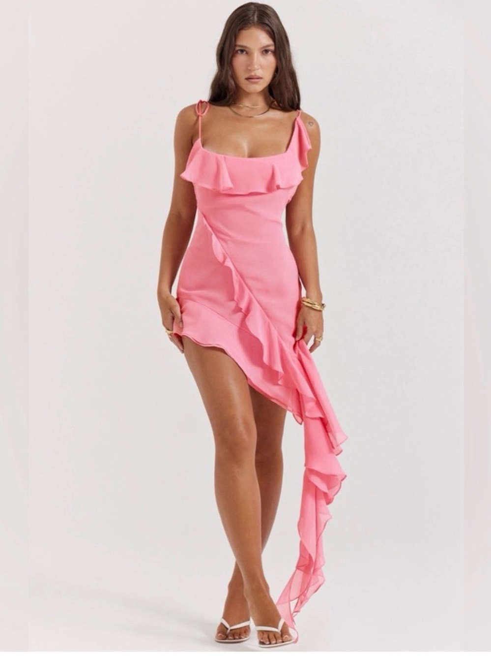 House of CB Marcia French Pink Mini Dress
